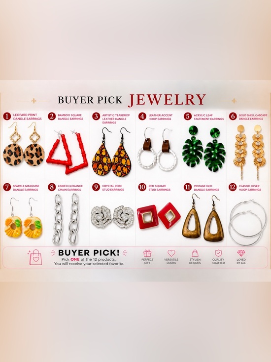 Jewelry - BUY NOW: Buyer Pick- Wo Hoo Earrings